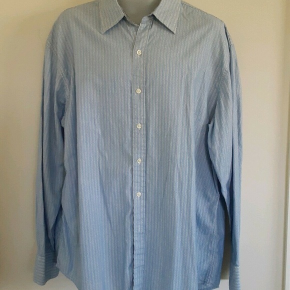 IZOD Jeans Men SZ XL Shirt Plaid Button Front NWOT - Picture 2 of 8